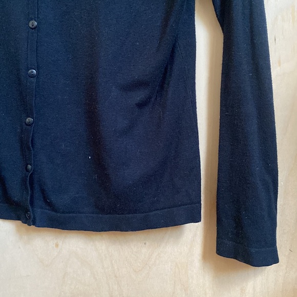 Vintage | Classic Black Cardigan M - Picture 3 of 5